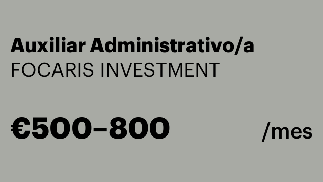 Auxiliar Administrativo/a
