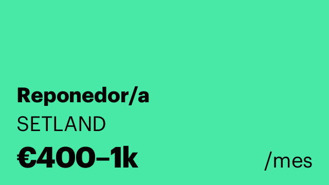 Reponedor/a
