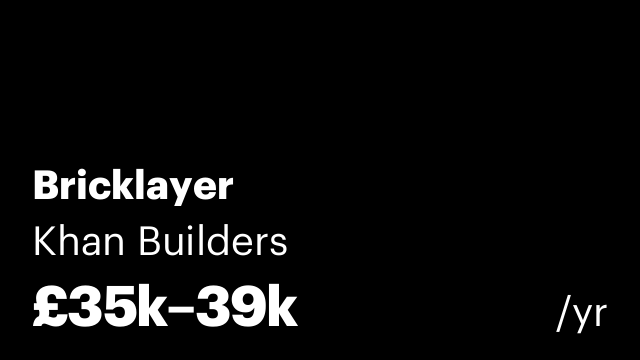 Bricklayer