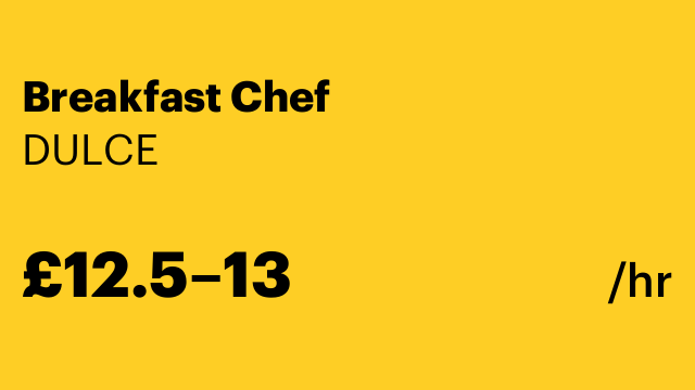 Breakfast Chef
