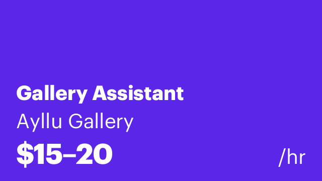 Gallery Assistant