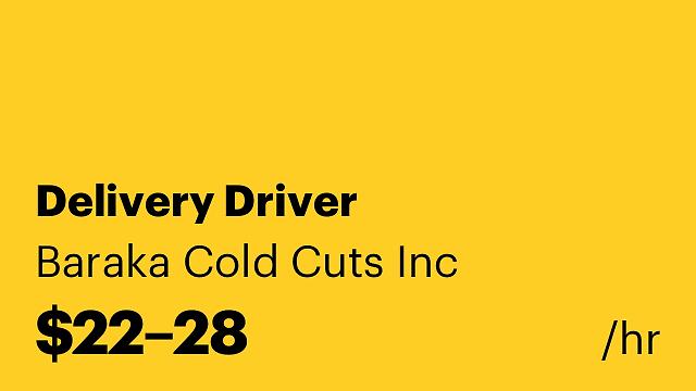 Delivery Driver