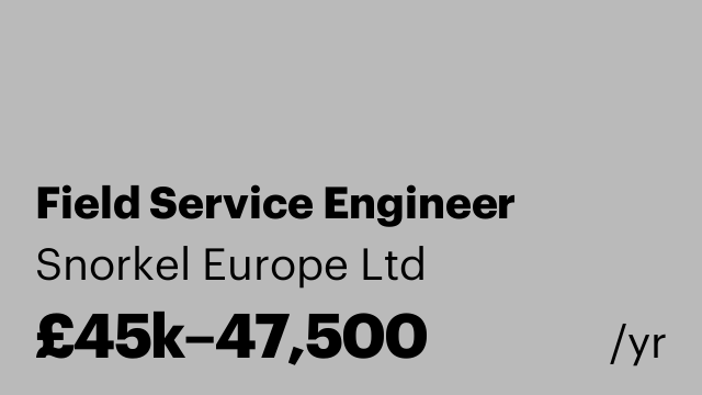Field Service Engineer