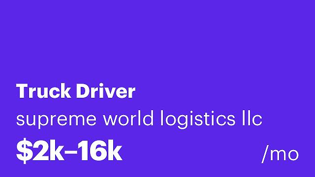 Truck Driver