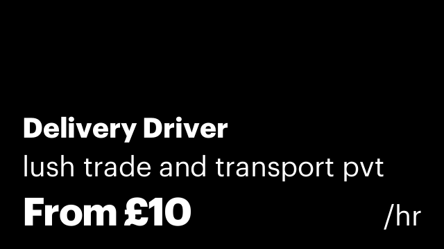 Delivery Driver