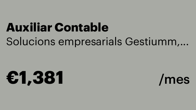 Auxiliar Contable