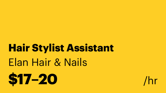 Hair Stylist Assistant