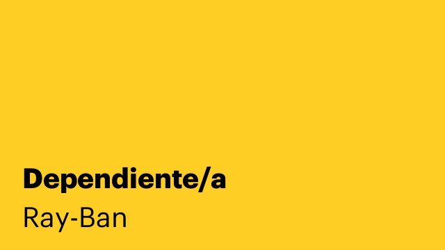 Dependiente/a