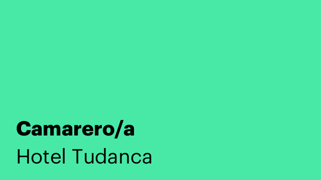 Camarero/a