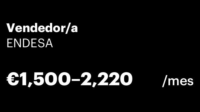 Vendedor/a