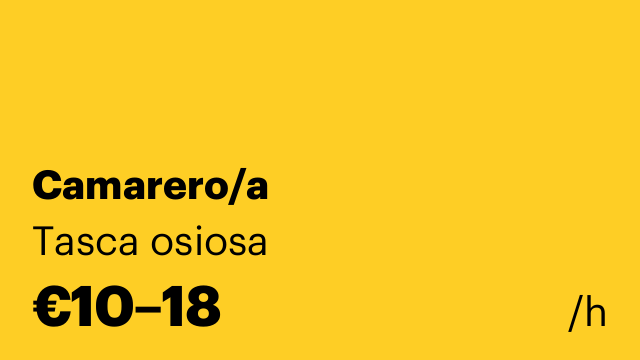 Camarero/a