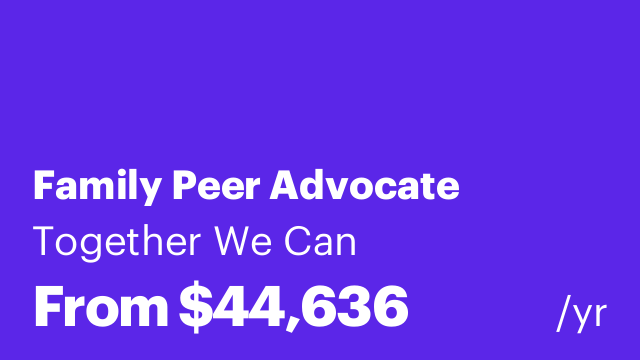Family Peer Advocate