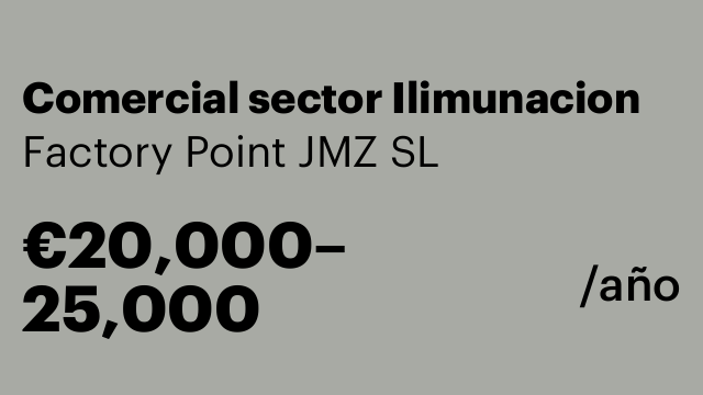 Comercial sector Ilimunacion