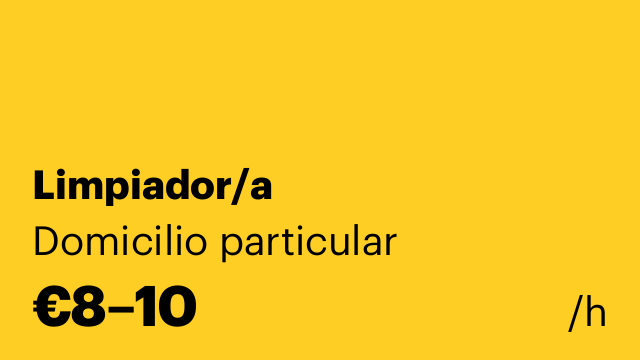 Limpiador/a