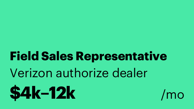 Field Sales Representative