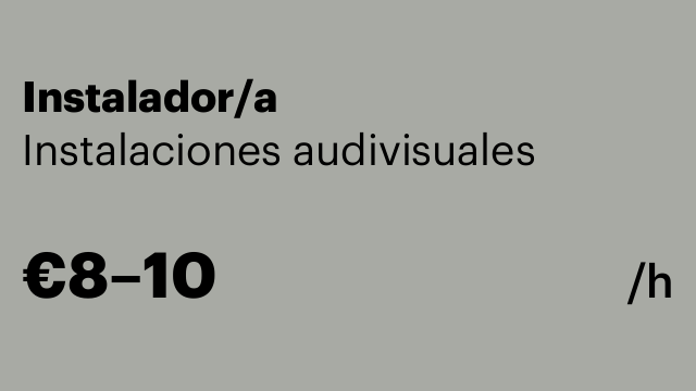 Instalador/a