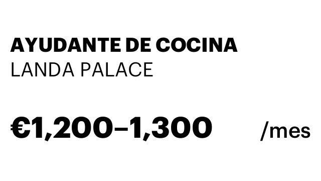 AYUDANTE DE COCINA