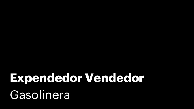 Expendedor Vendedor