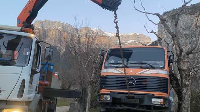 Chófer camión carnet C o C+E