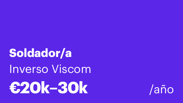 Soldador/a