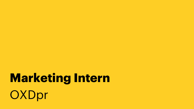 Marketing Intern