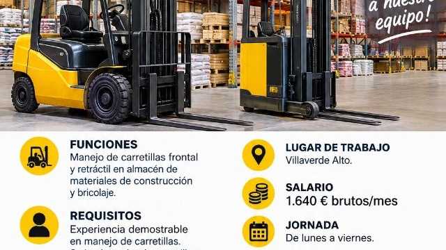 Carretillero frontal y retractil