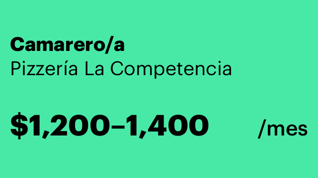 Camarero/a