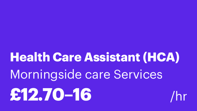 Health Care Assistant (HCA)