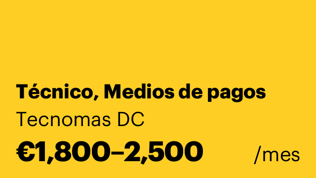 Técnico, Medios de pagos