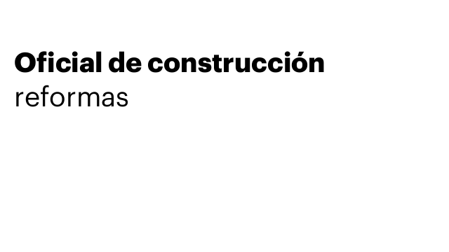 Oficial de construcción