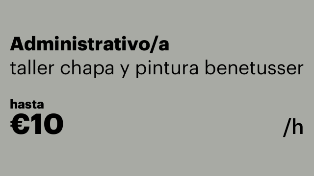 Administrativo/a