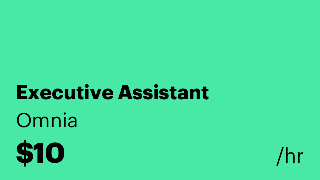 Executive Assistant