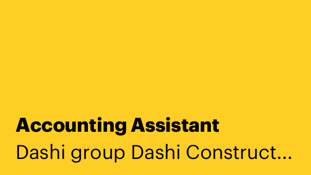 Accounting Assistant