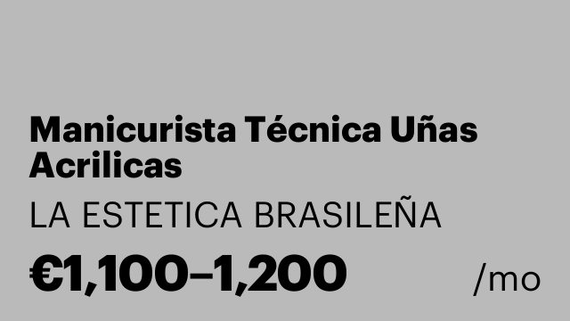 Manicurista Técnica Uñas Acrilicas