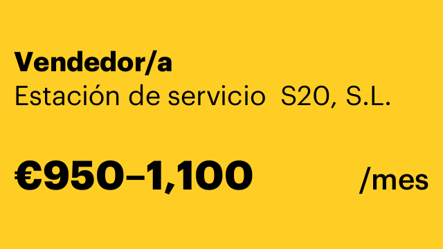 Vendedor/a