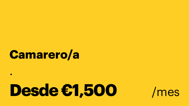 Camarero/a