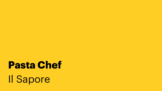 Pasta Chef