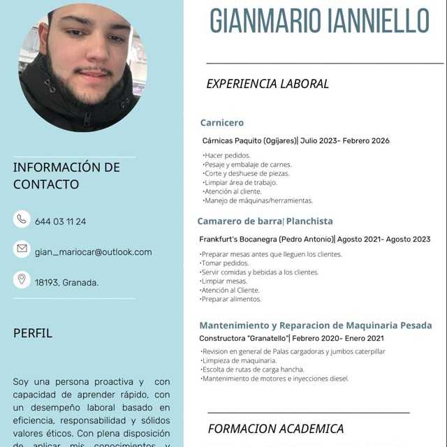 Candidate avatar