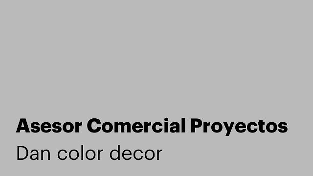 Asesor Comercial Proyectos