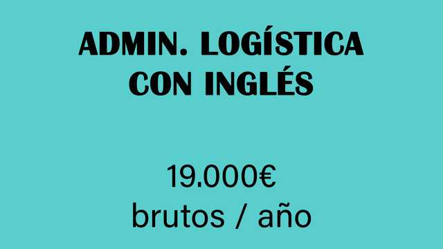 Administrativo/a Logística