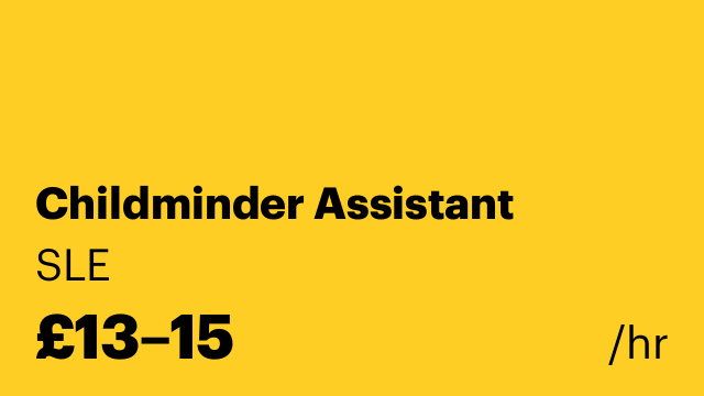 Childminder Assistant