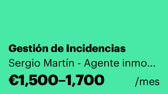 Gestión de Incidencias