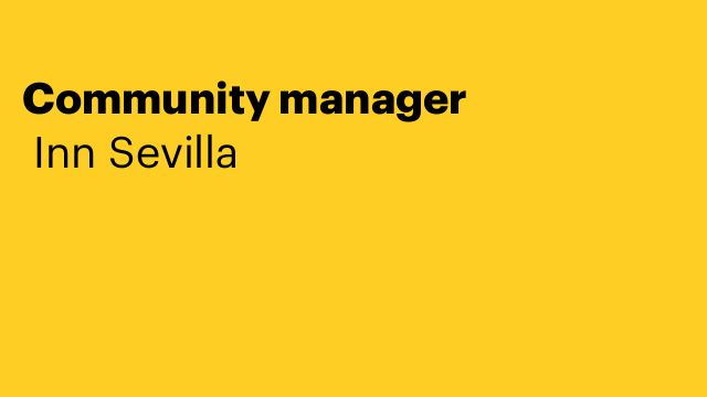 Community manager