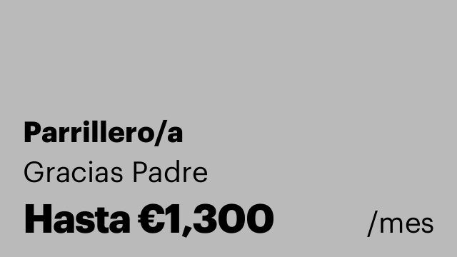 Parrillero/a
