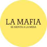 Restaurante La Mafia se sienta a la mesa logo