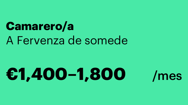 Camarero/a