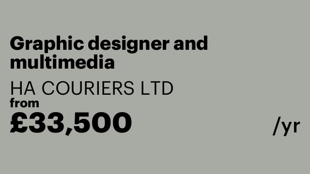 Graphic designer and multimedia