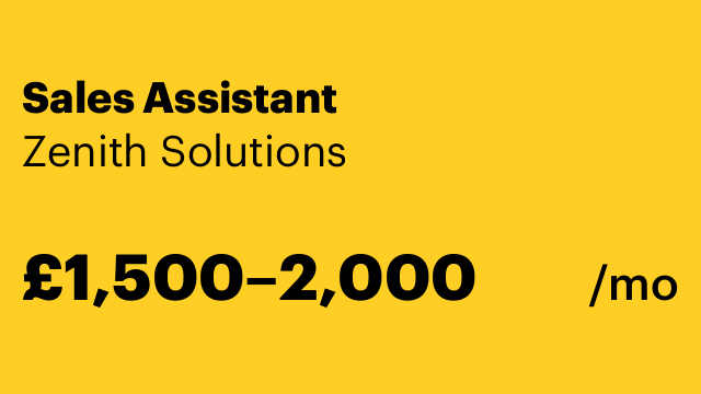 Sales Assistant