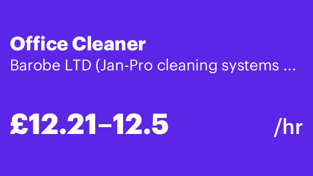 Office Cleaner