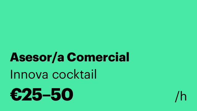 Asesor/a Comercial